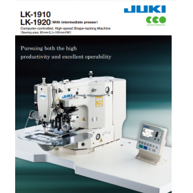 Máy may định hình điện tử tốc độ cao Juki LK-1910