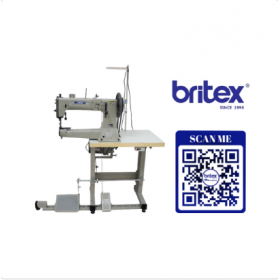 MÁY MAY CÔNG NGHIỆP 01 KIM TRỤ ỐNG NGANG CHÂN VỊT BƯỚC TRỤ KIM BƠI - HIỆU: BRITEX, MODEL: BR-441